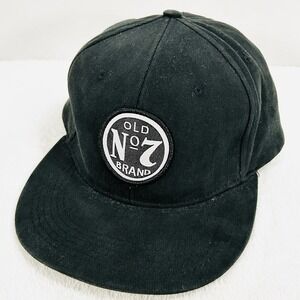 Jack Daniel's Old No. 7 Brand Drink Hat Cap Stretch Flex One Size Black Outdoors